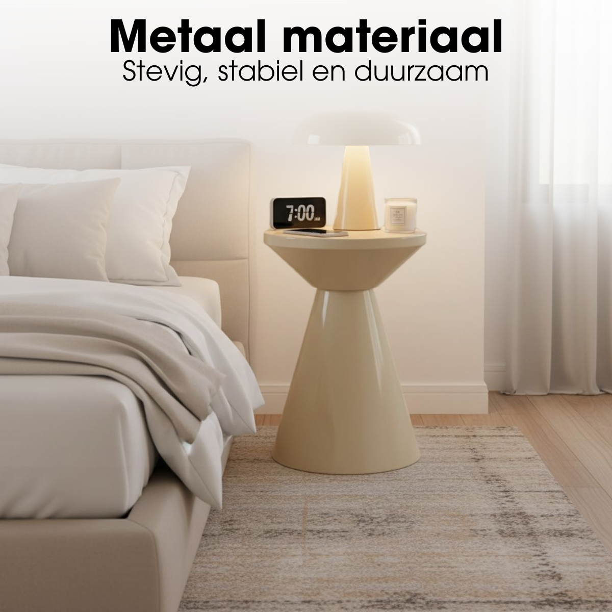 Jim Bijzettafel - Beige