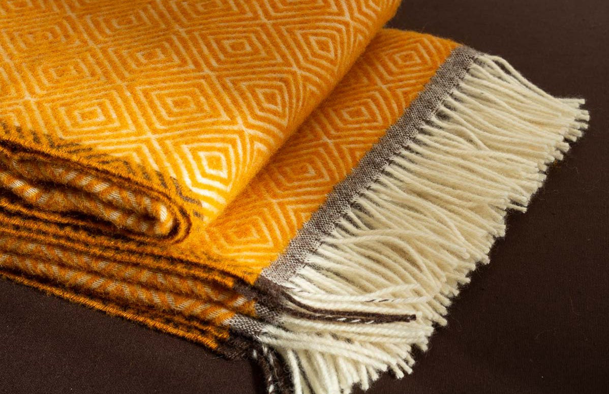 Venezia Gooi Deken - Geel