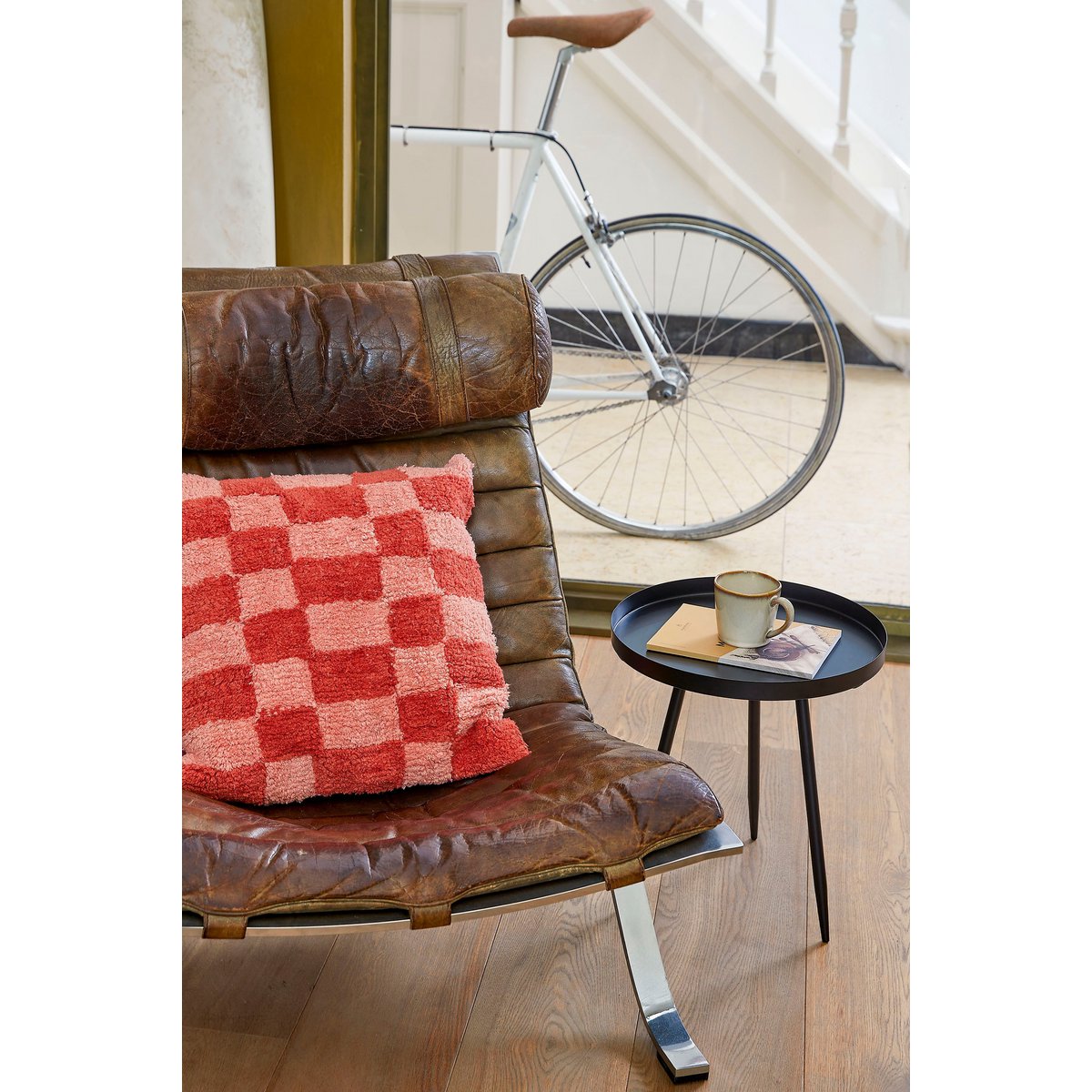 Flores Bijzettafel Medium - Zwart