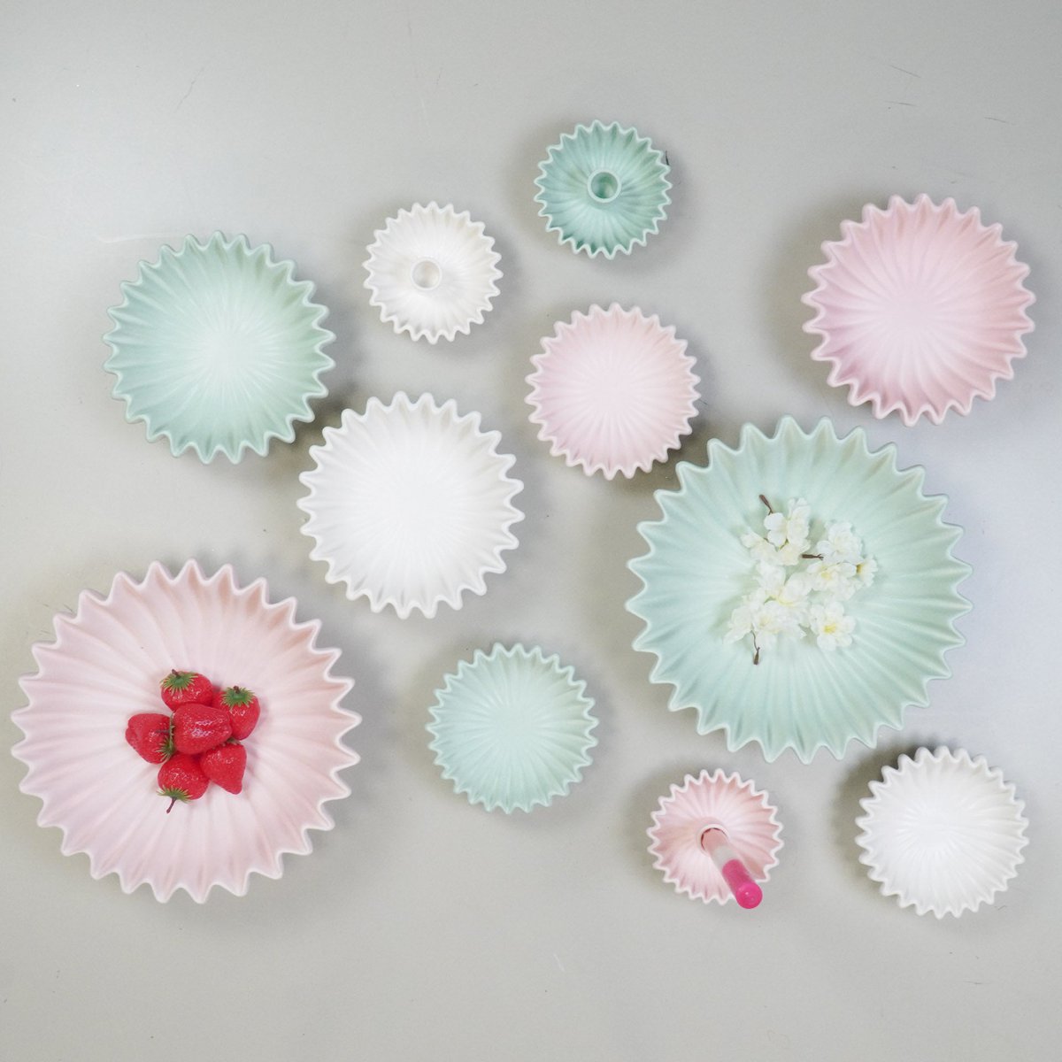 Filter Fold Bowl - Roze
