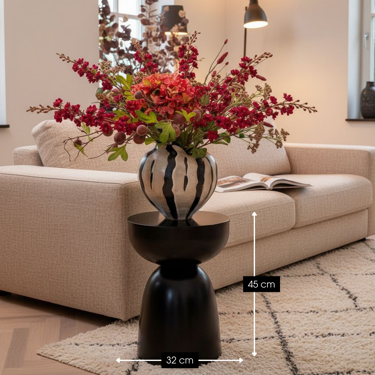 Elliott Bijzettafel - Zwart