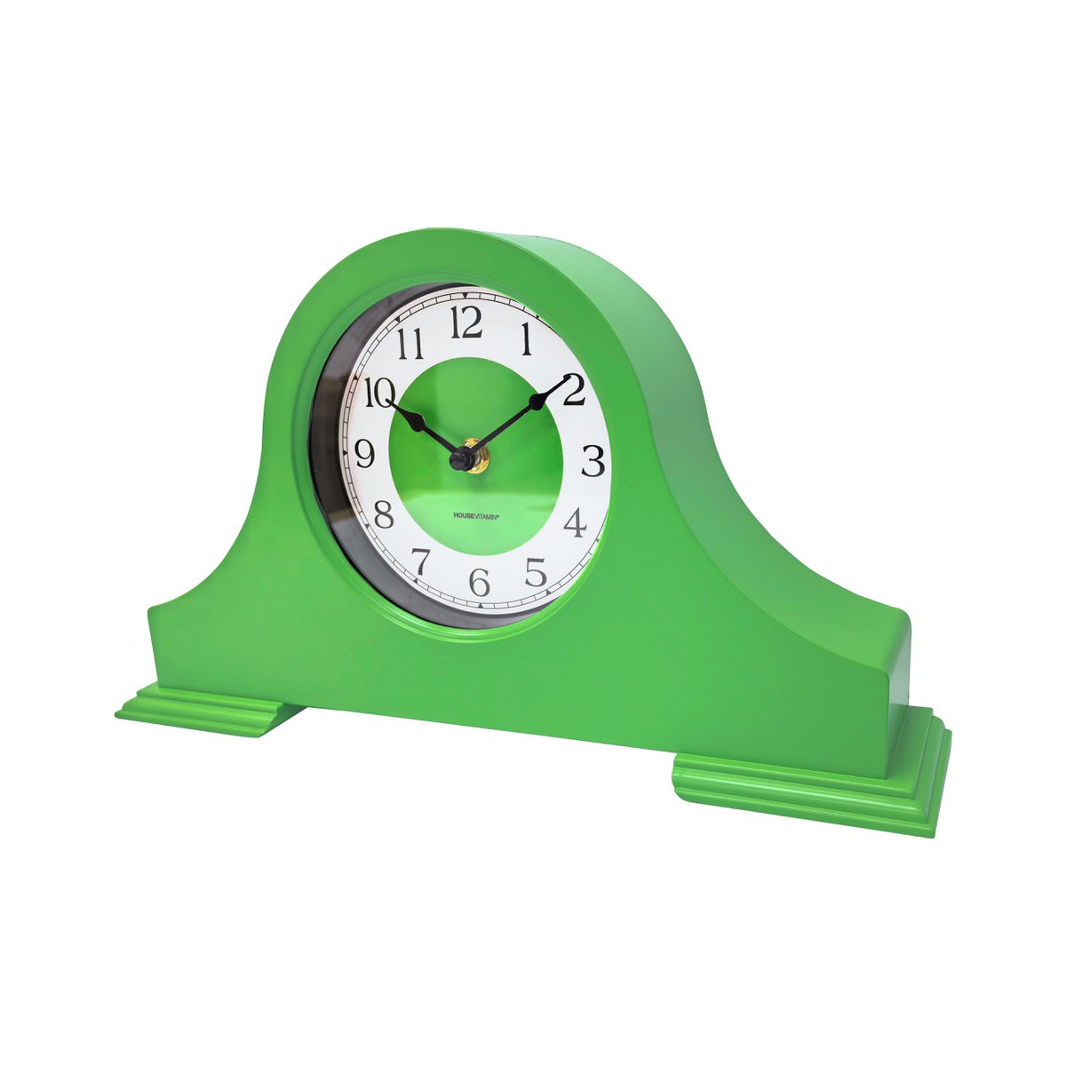 Retro Muse Mantel Klok - Groen