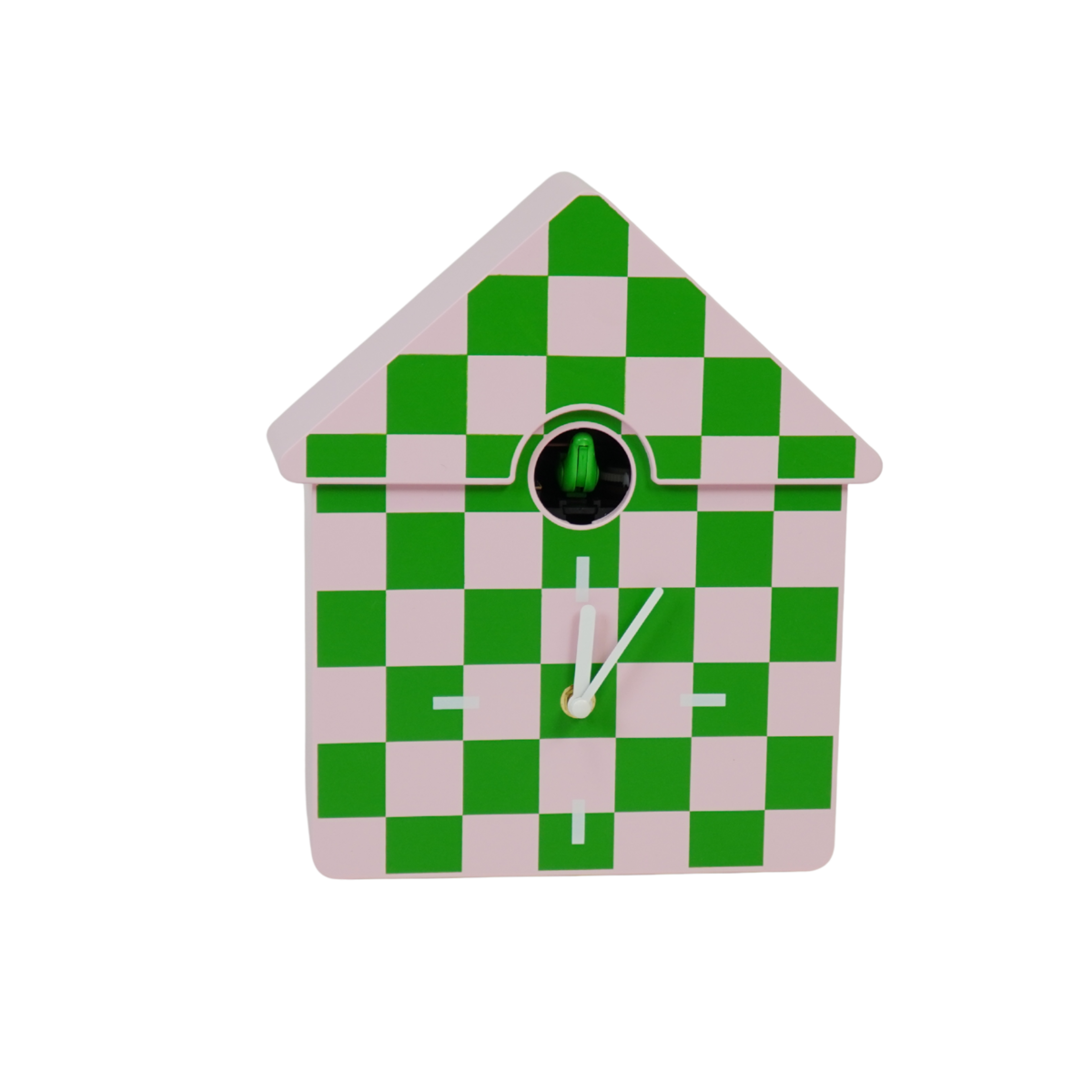 Cuckoo Klok – Groen/Roze