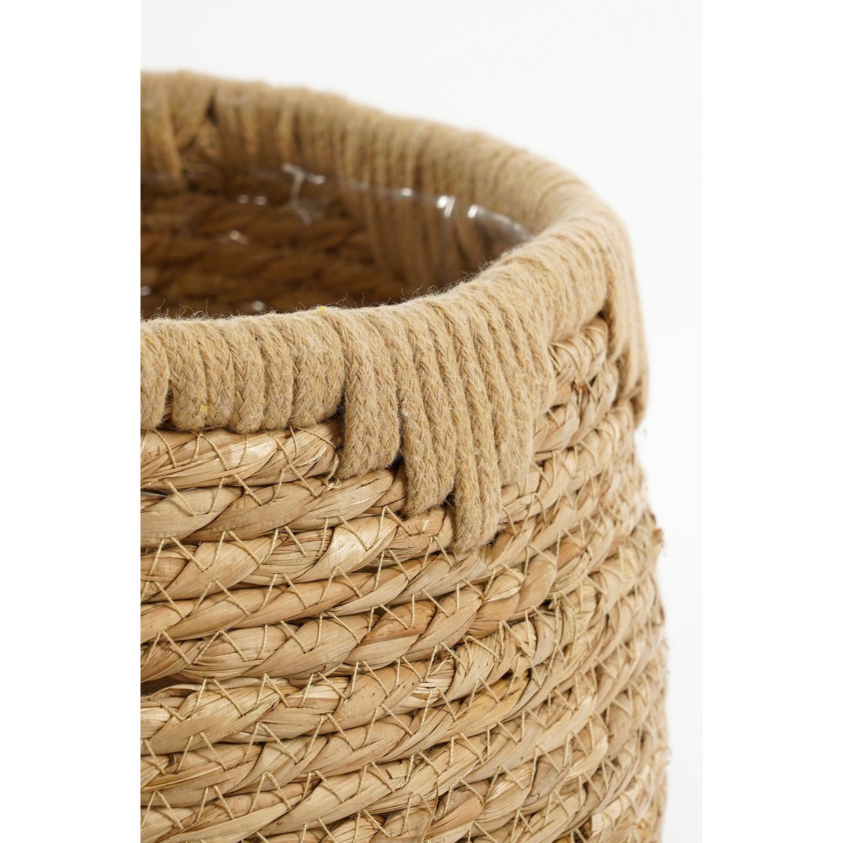 Jorck KnitTop Plantenmand Set van 3 Lichtbruin