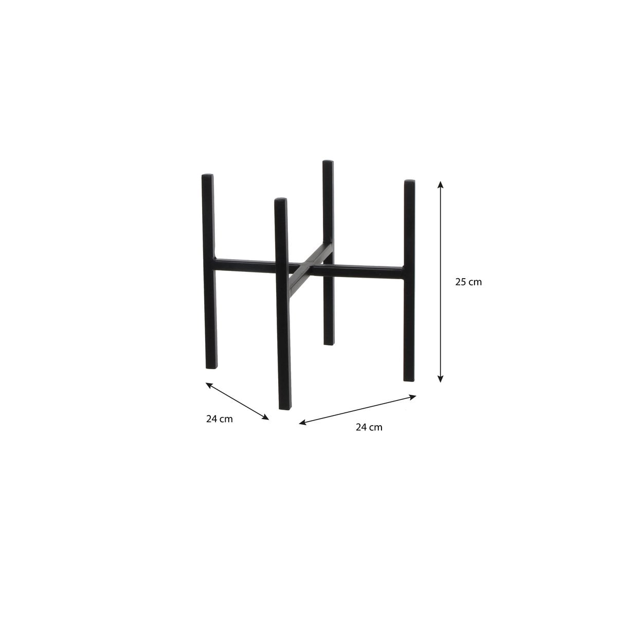 Ascot Plantenstandaard 24x24x25