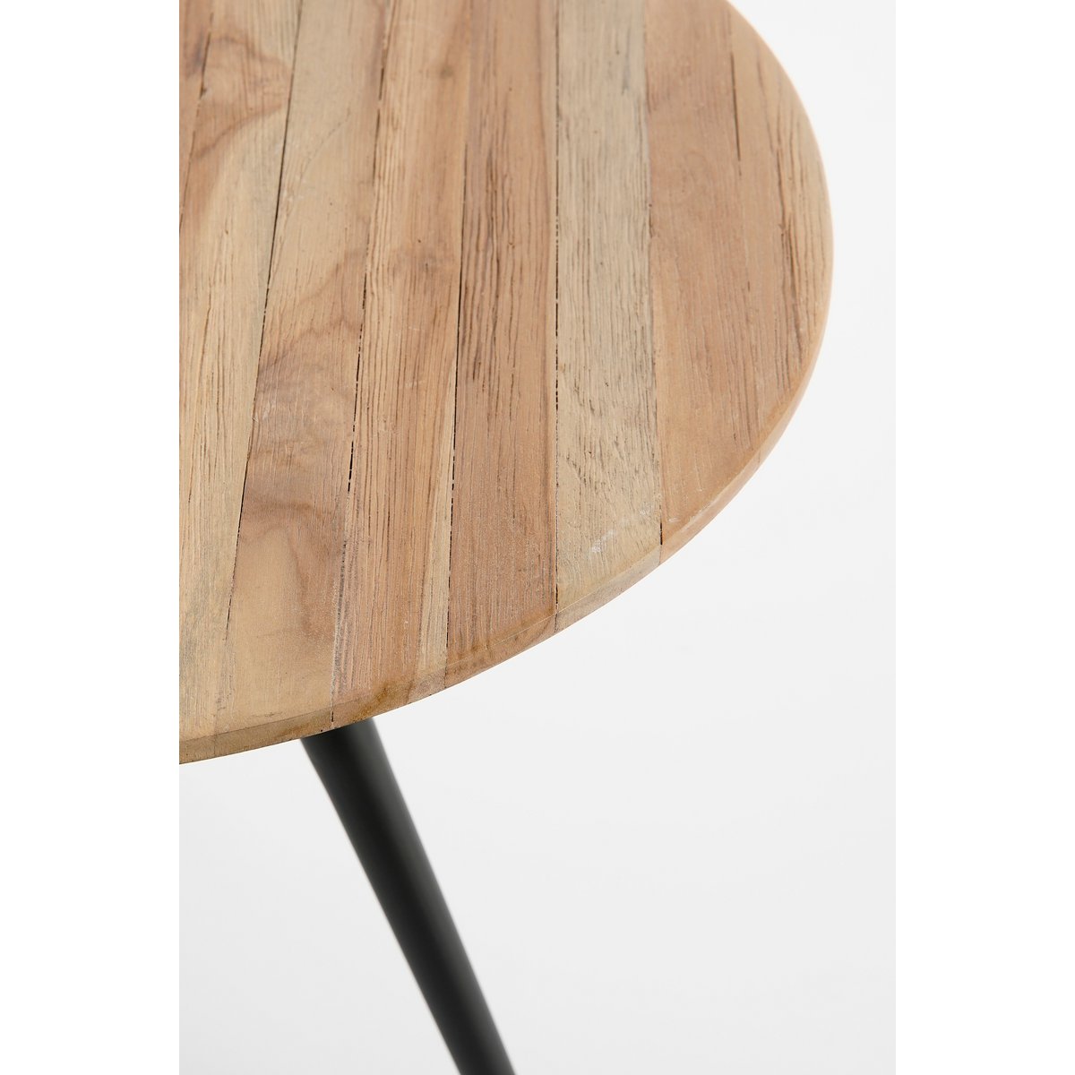 Jailey Ronde Bijzettafel Set van 2 Bruin