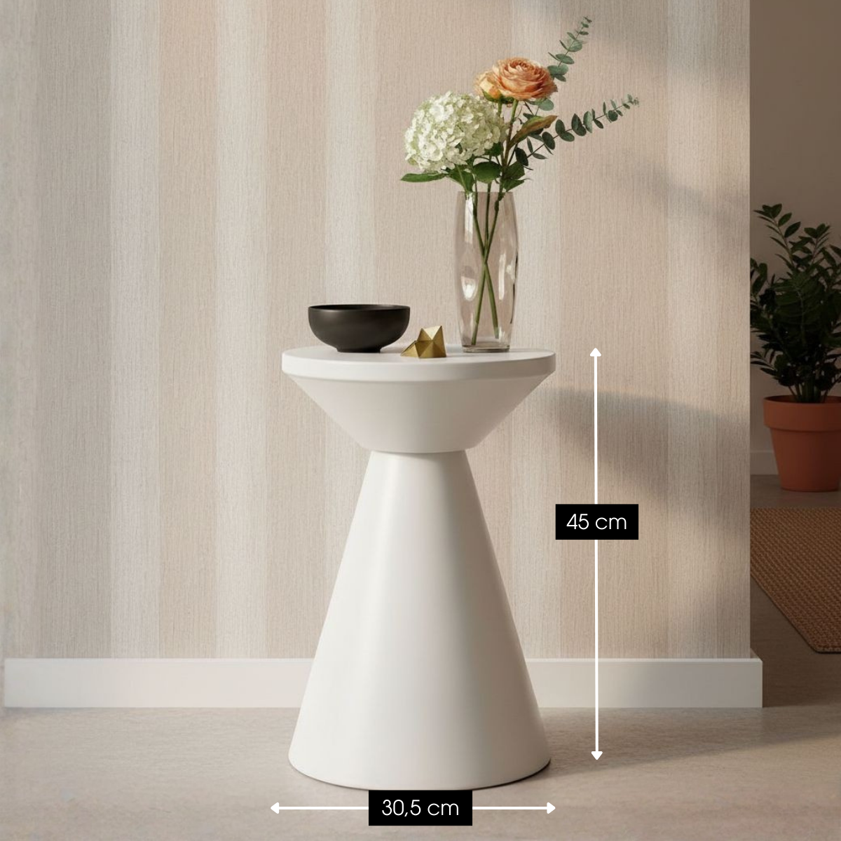 Jim Bijzettafel - Wit