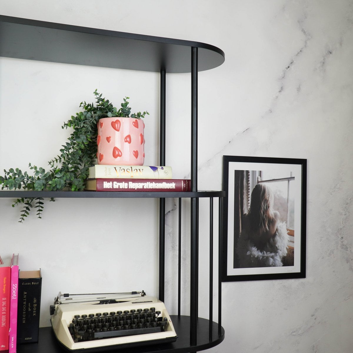 Love Bloempot - Roze & Rood - Klein