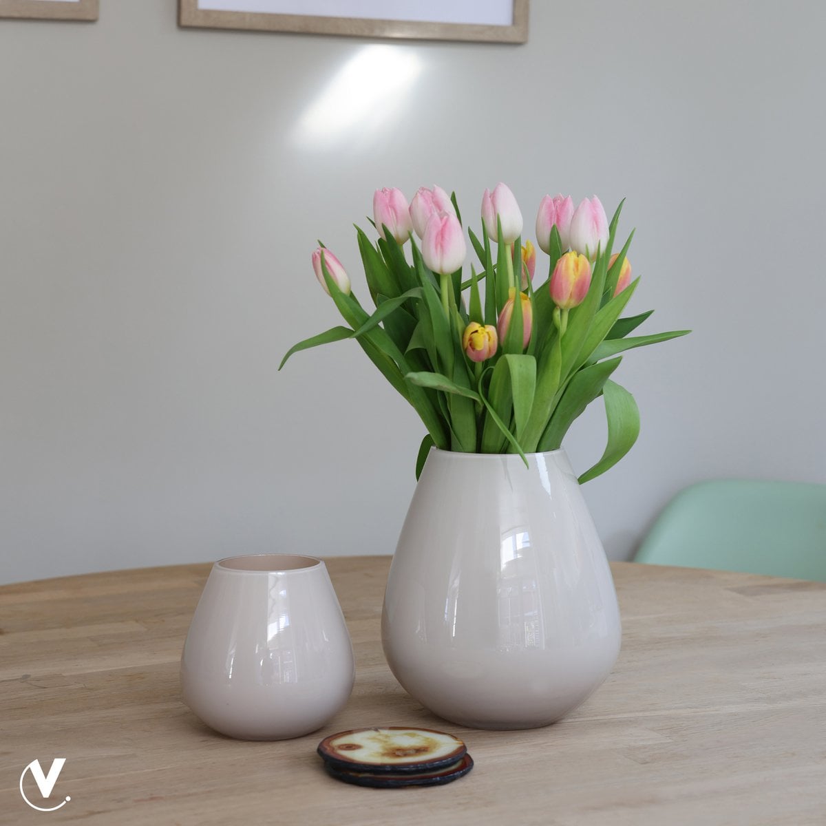 Tasman Waxinelichthouder - Ivoor