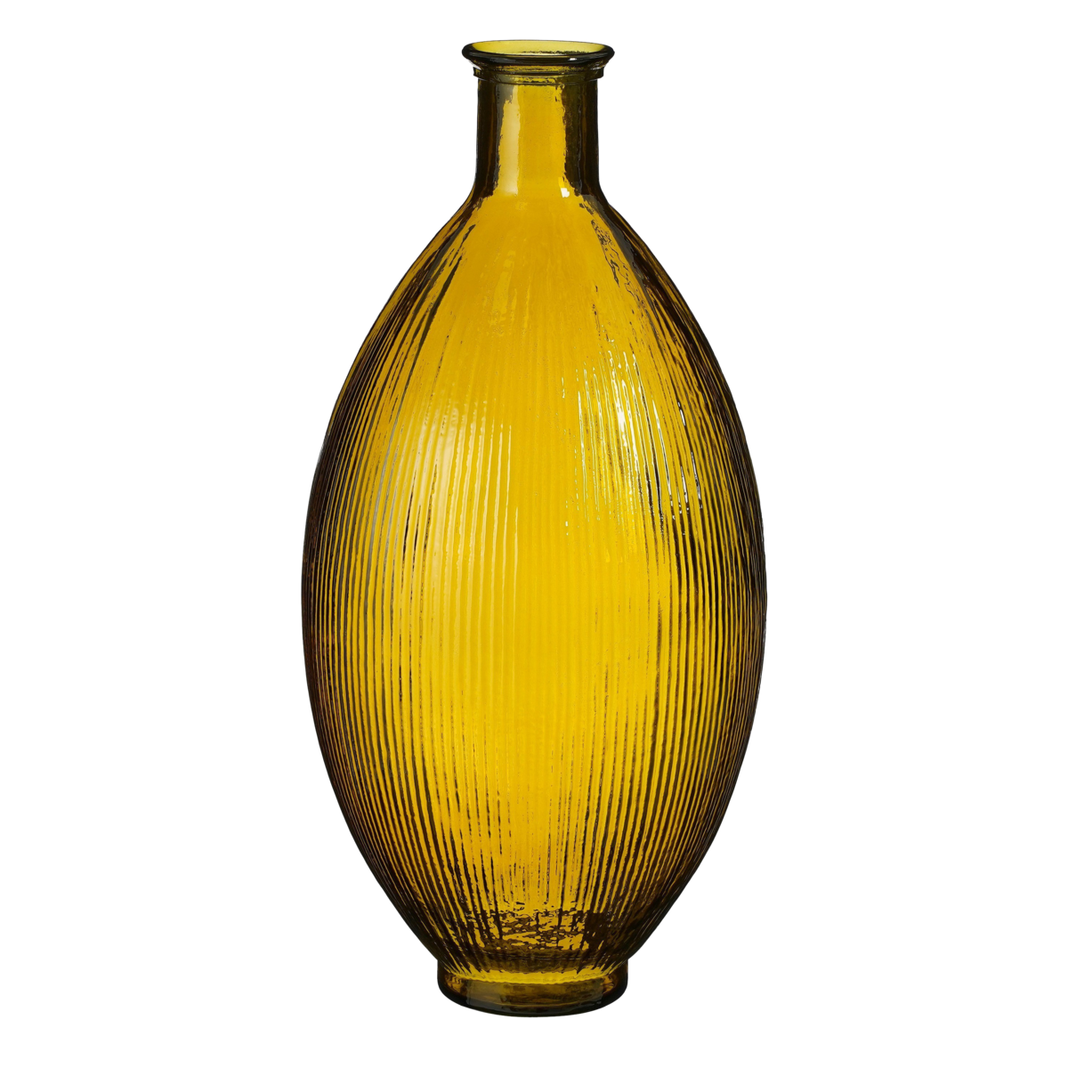 Firenza Ovale Fles Vaas Oker