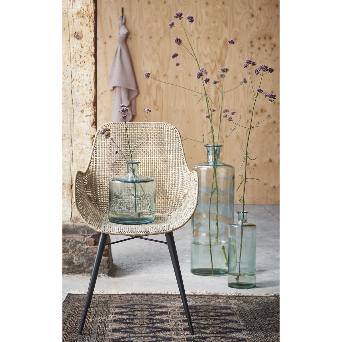 Guan Fles Vaas XL - Grijs