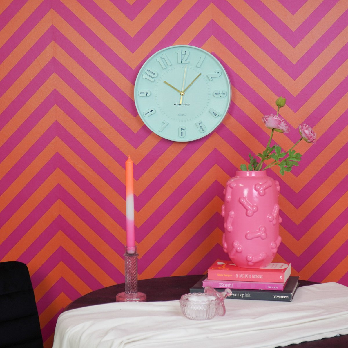 Sweet Pop Klok - Groen