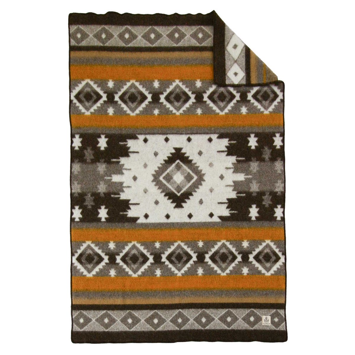 Tribe Tweepersoons Deken - Brons