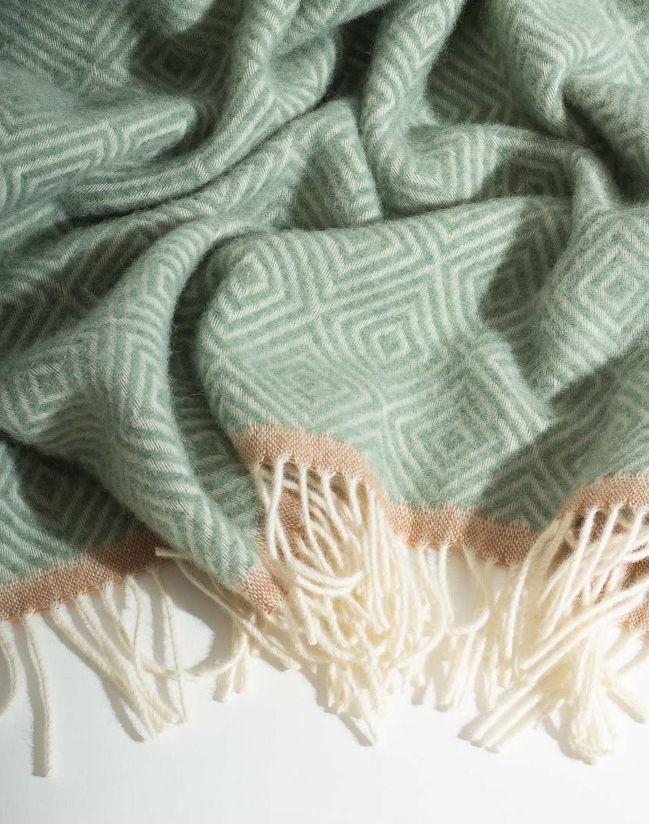 Venezia Gooi Deken - Mint