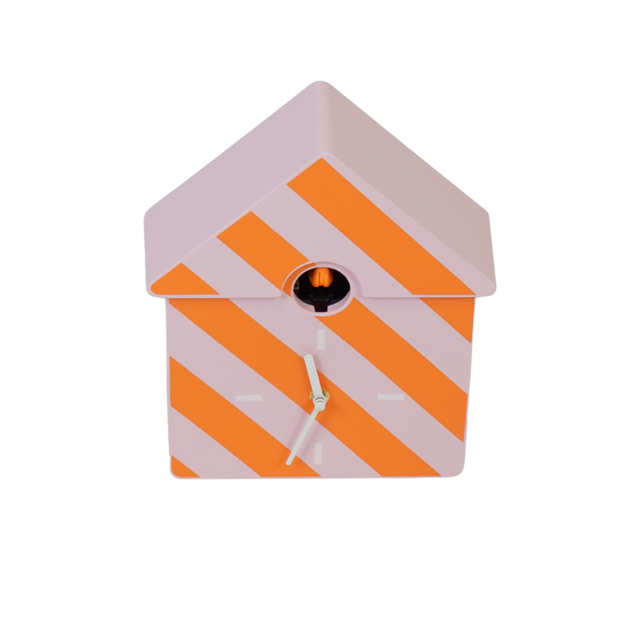 Cuckoo Klok – Oranje/Roze