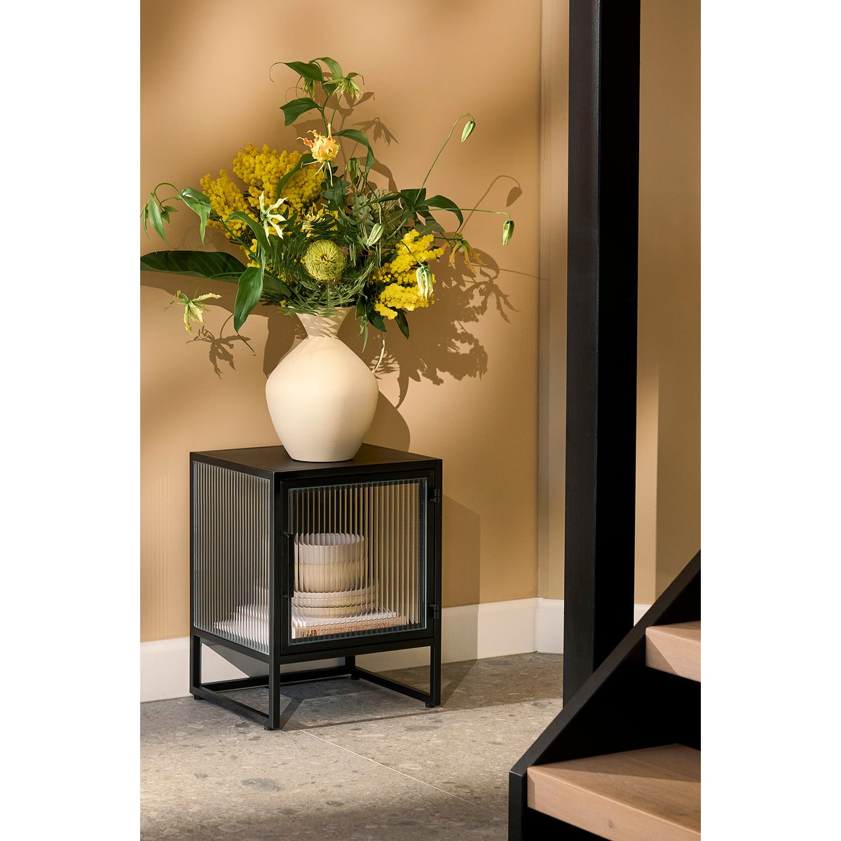 Clifton Wandkast Medium - Zwart