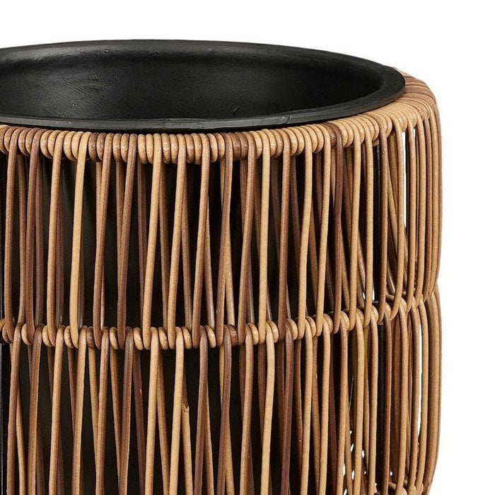 Peta Woven Bloempot - Set van 3 - Bruin