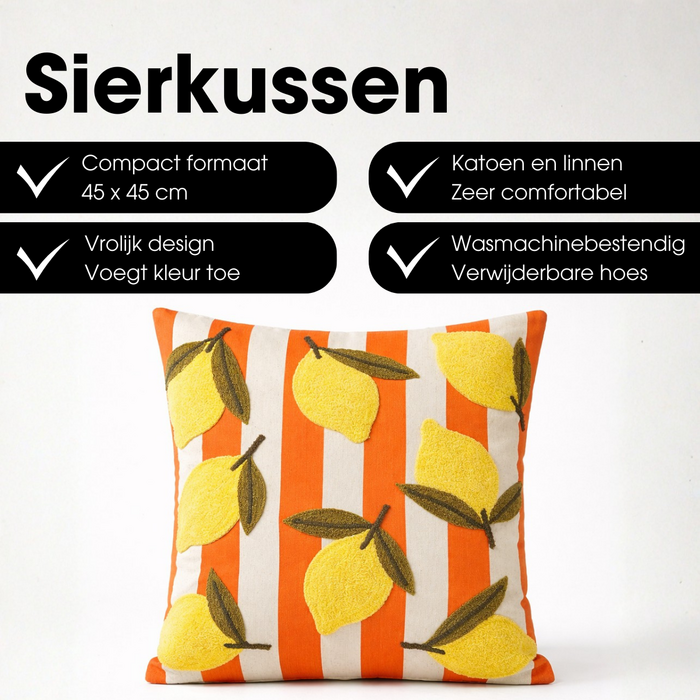Sierkussen Lemon