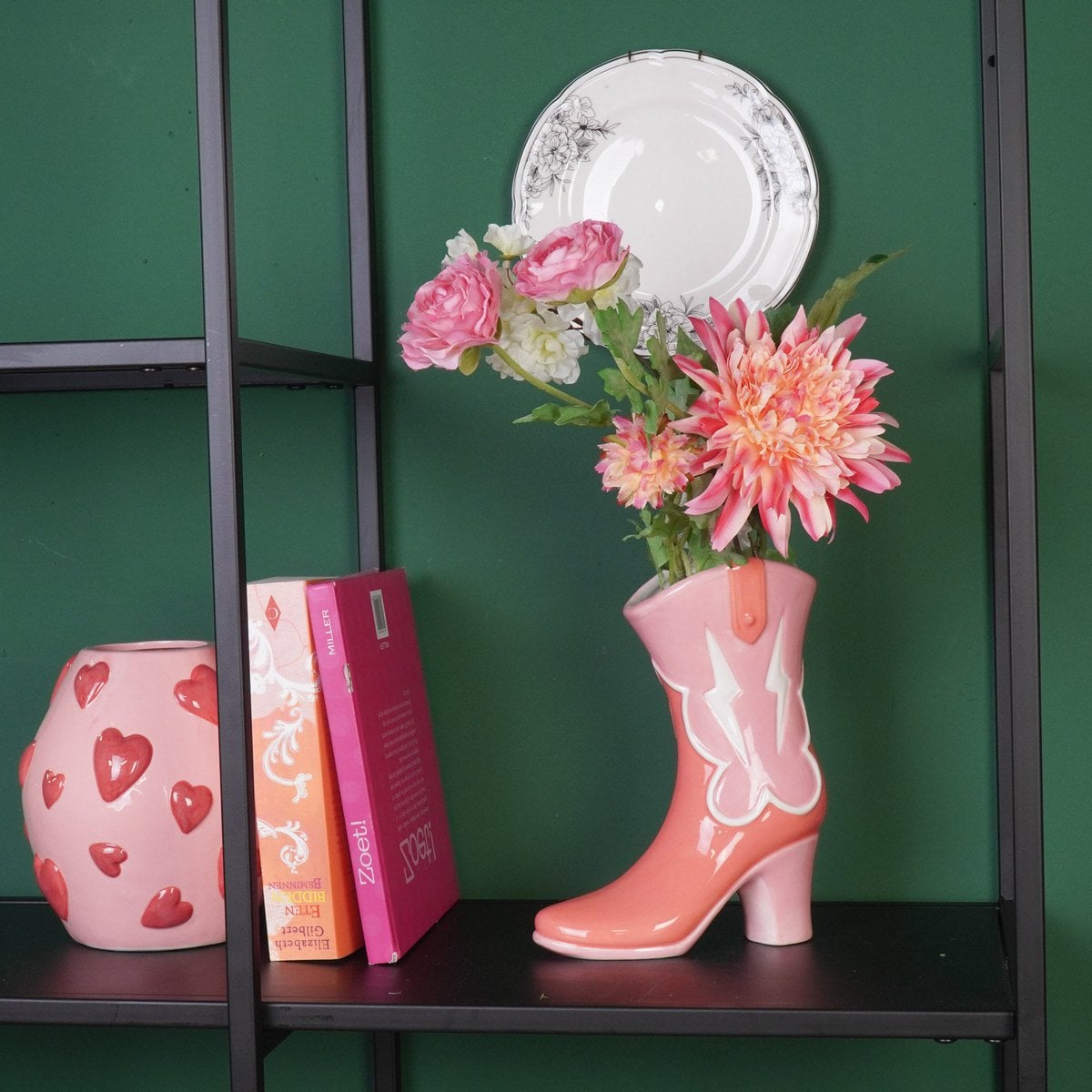 Kiss Me Boot Vaas - Roze