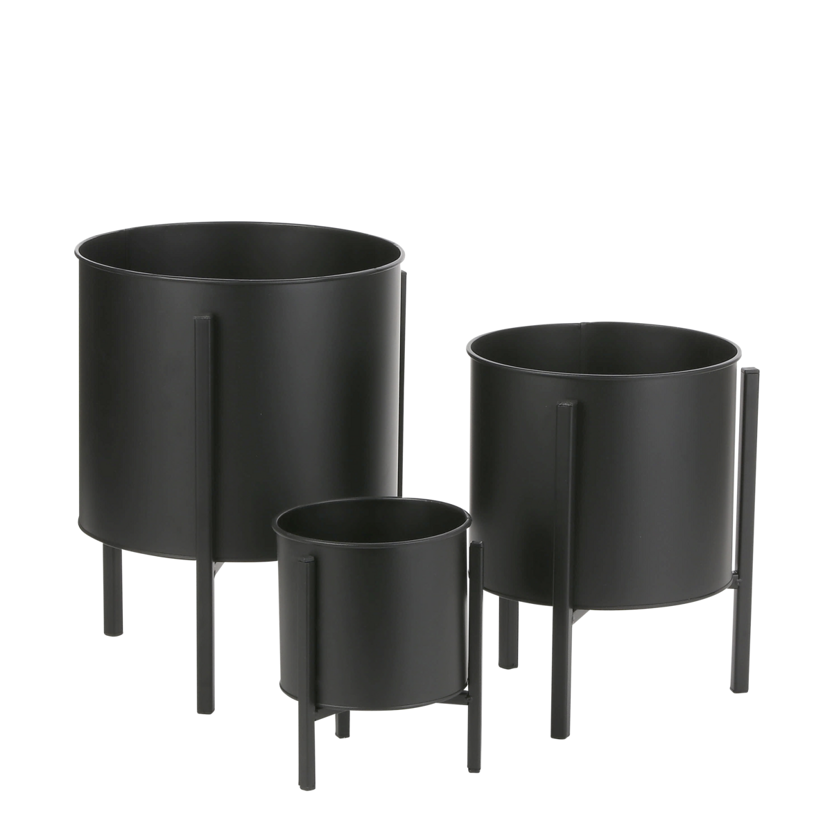 Jessy Bloempot op Standaard - Set van 3