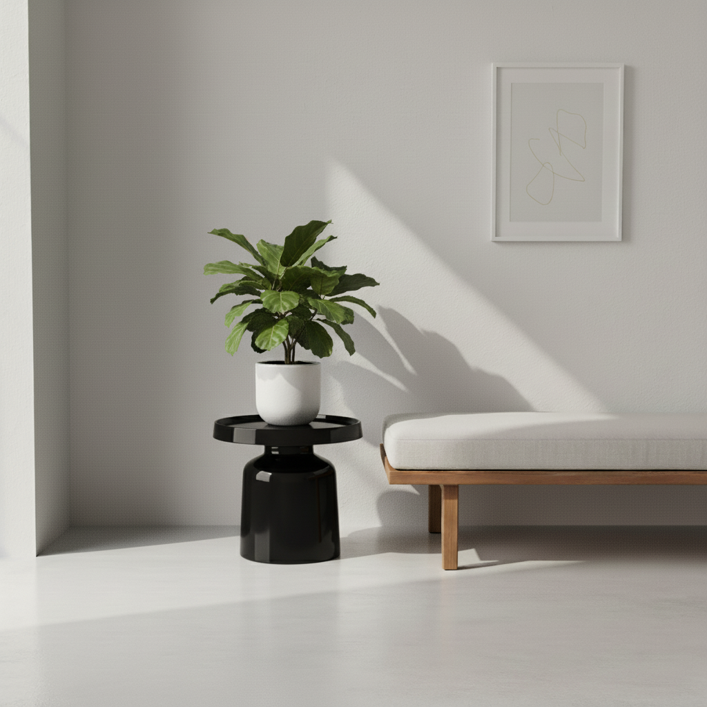Pawn Play Bijzettafel - Zwart