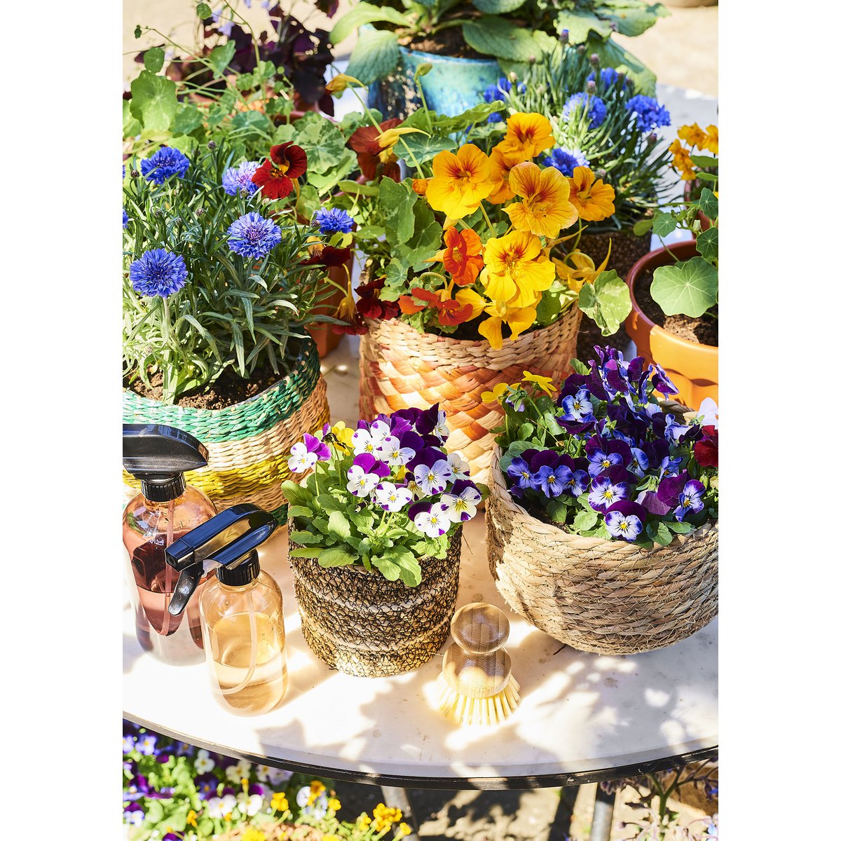 Jorck Pure Plantenmand Set van 3 Lichtbruin
