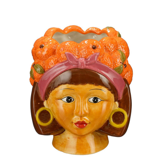 Funny Bloempot - Oranje