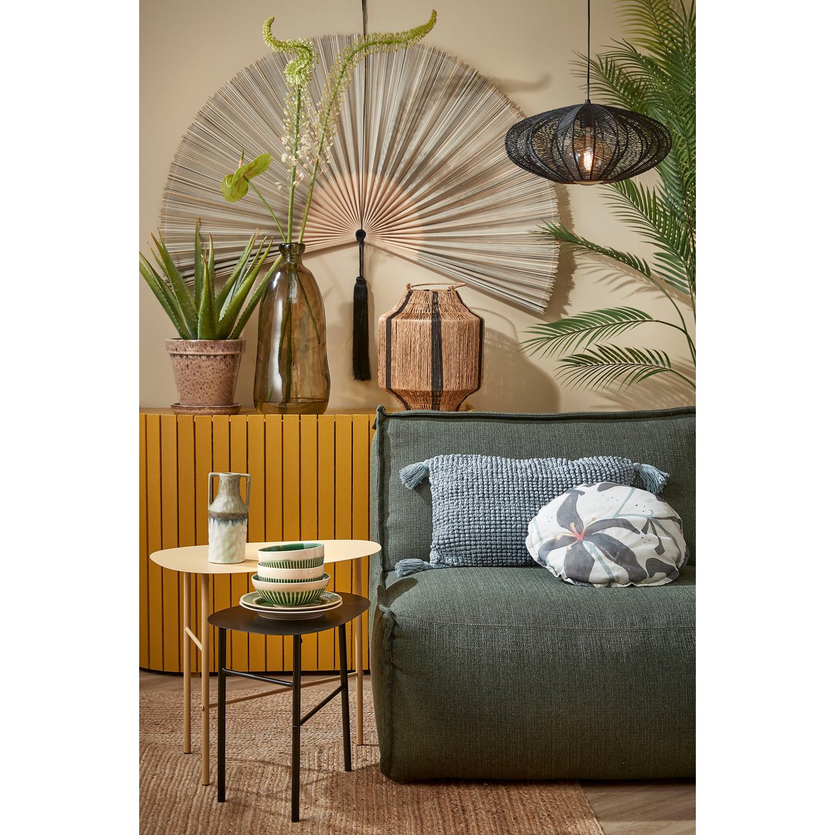 Liliano Lantaarn - Zwart