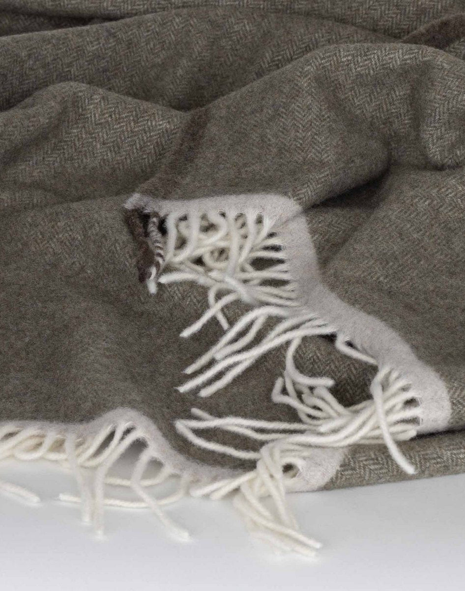 Milano Throwd Deken - Verde Orlo