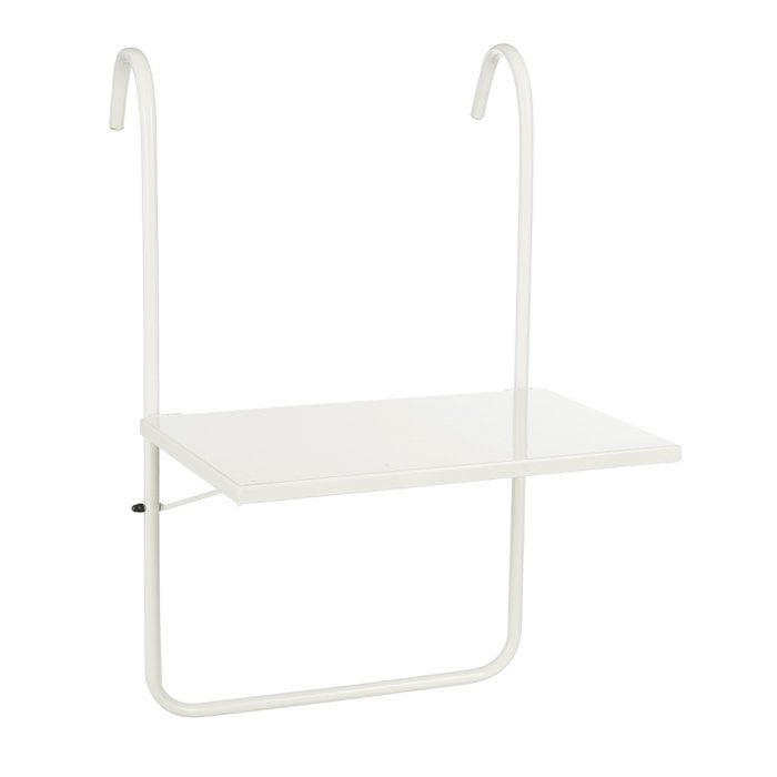 Seatle Bijzettafel - Balkon - Wit