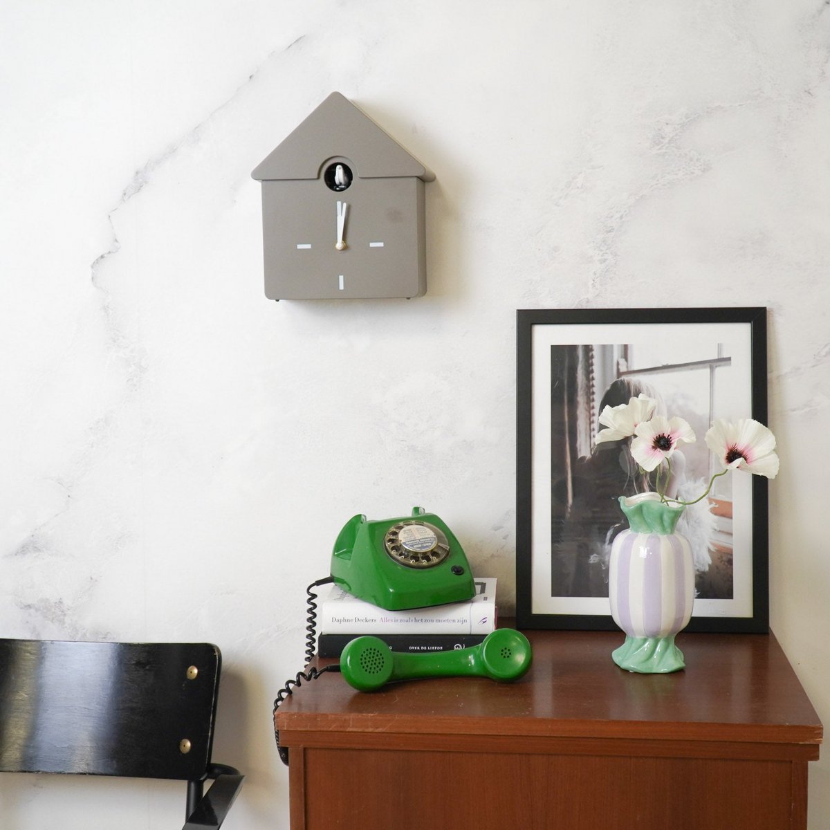 Cuckoo Klok – Taupe