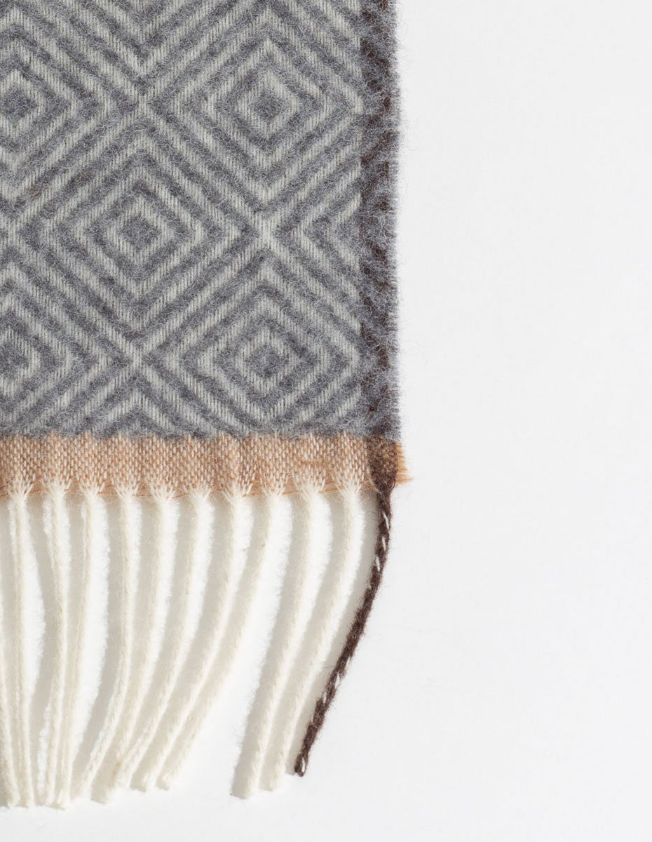 Venezia Gooi Deken - Grijs