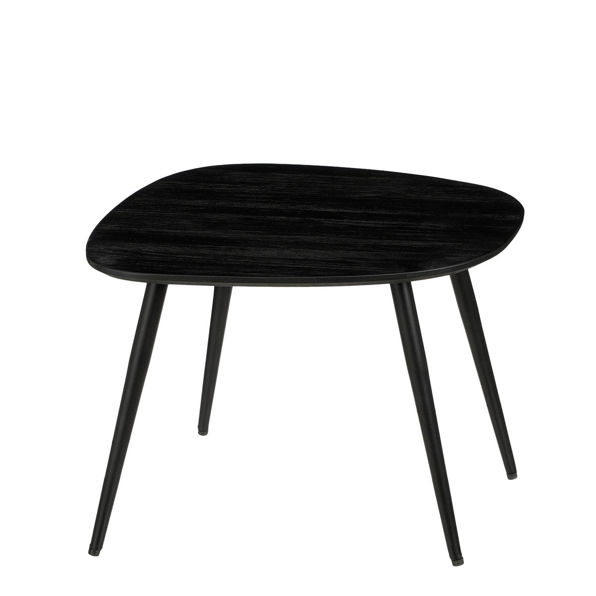 Jailey Bijzettafel Set van 3 Zwart