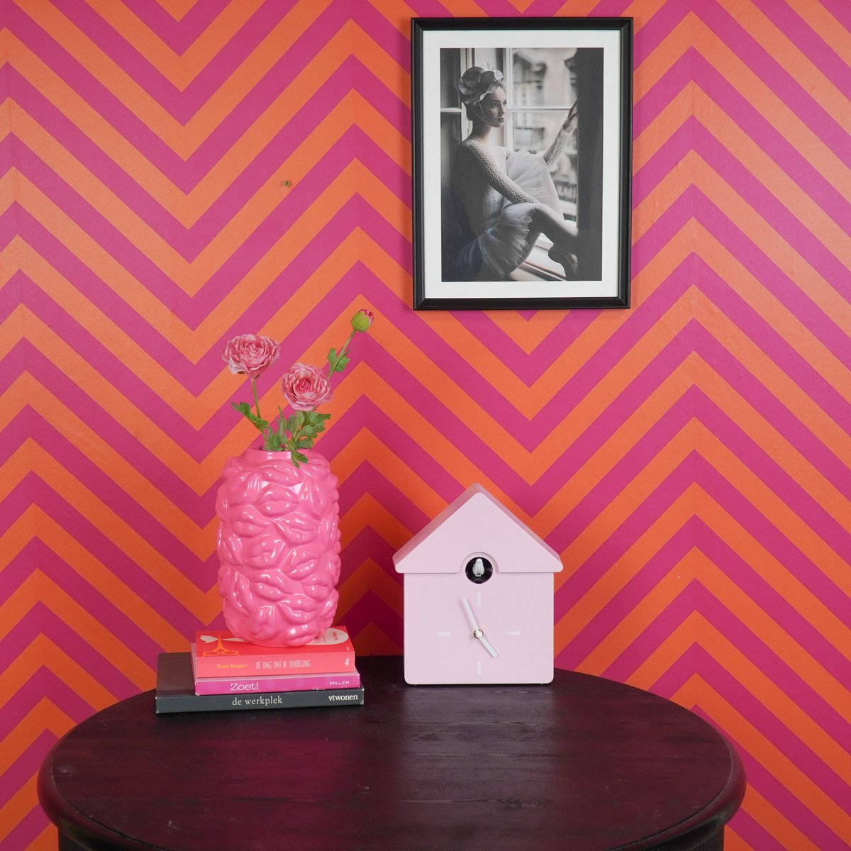 Cuckoo Klok – Roze