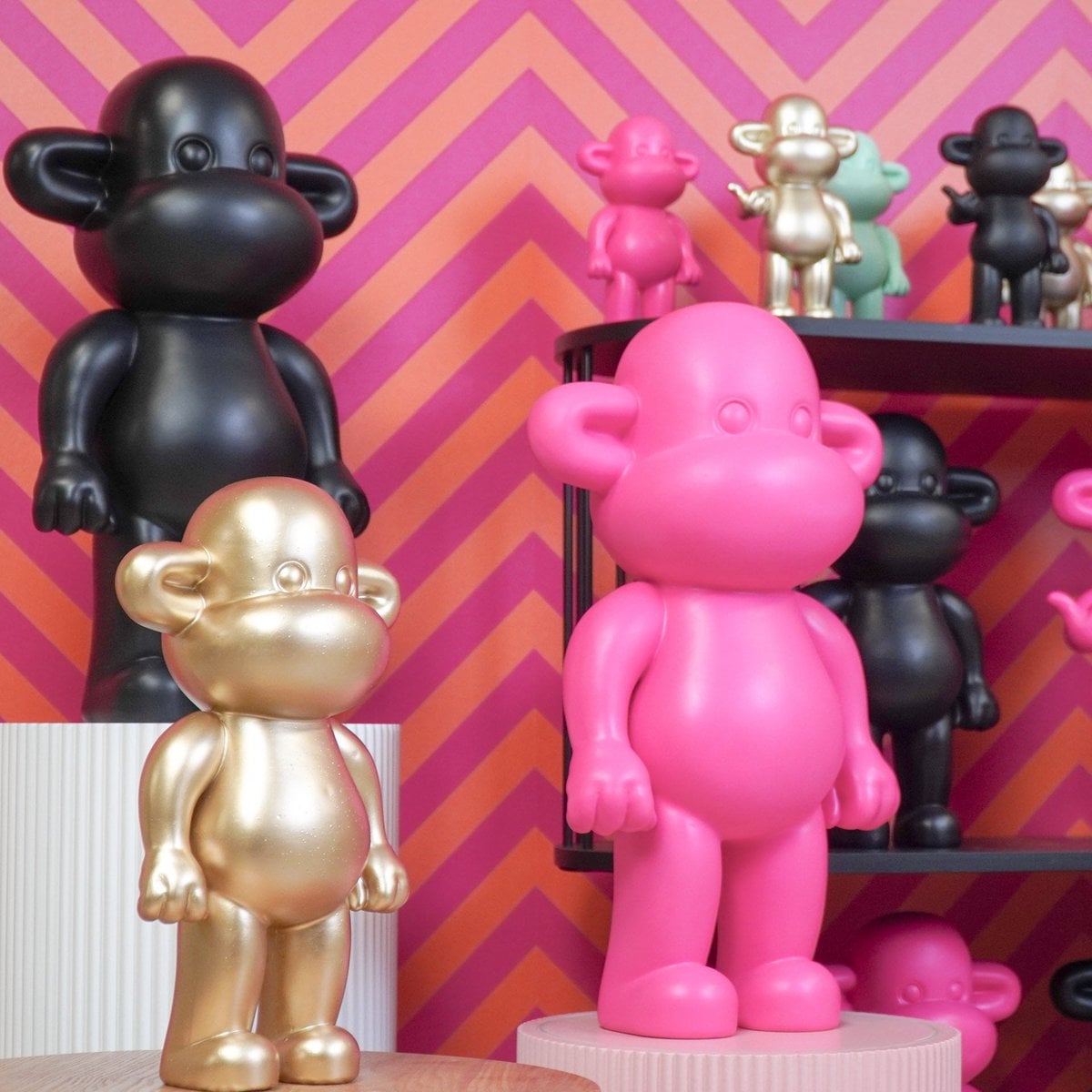 The Legend Monkey - Chill - Zwart - Groot