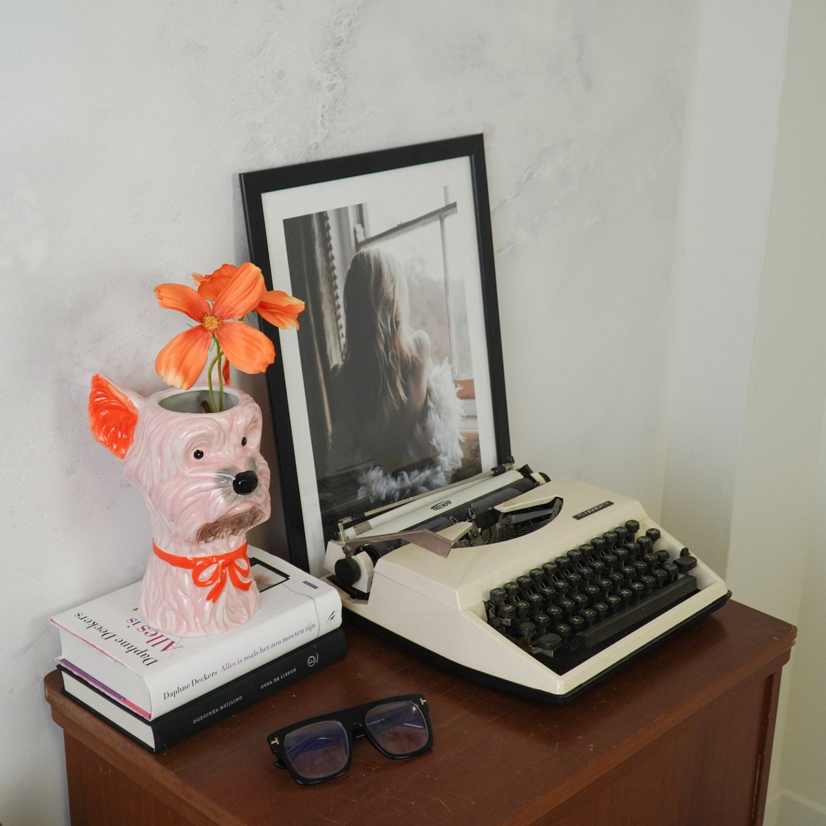 Doggy Style Vaas - Roze & Oranje