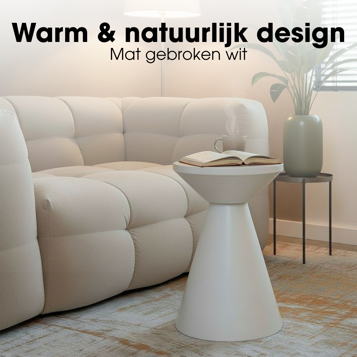 Jim Bijzettafel - Wit