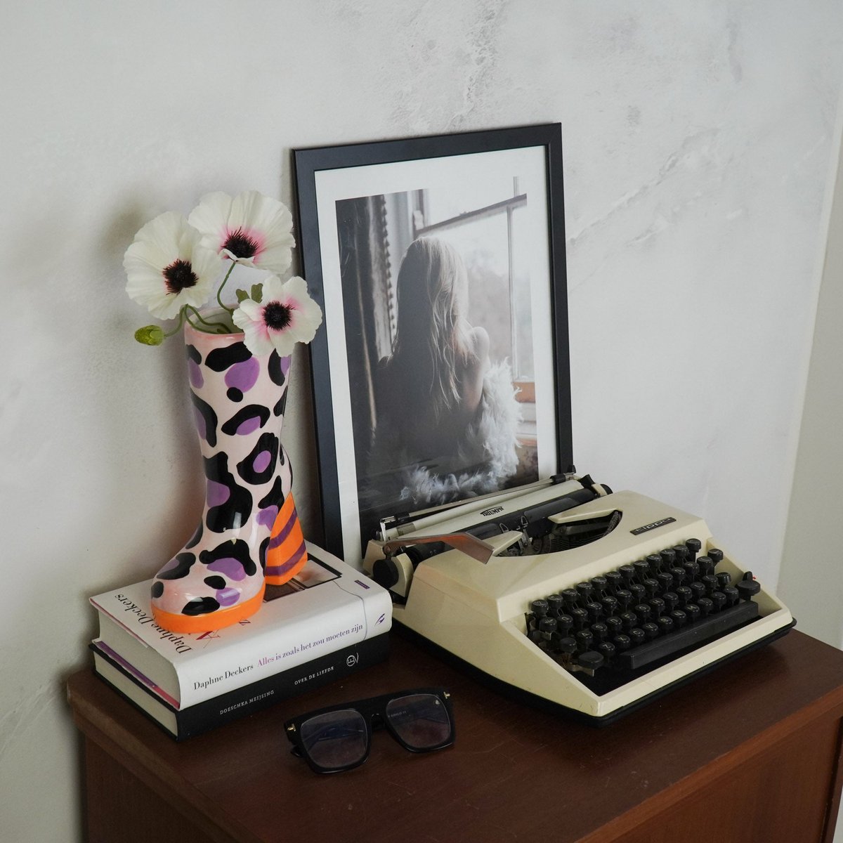 Kiss Me Boot Vaas - Leopard