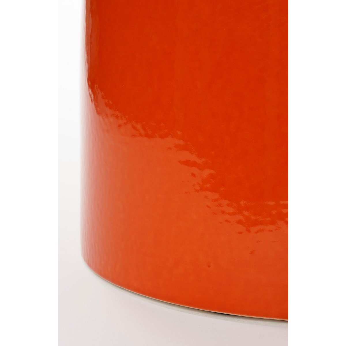 Vendi Bijzettafel Oranje Hoog