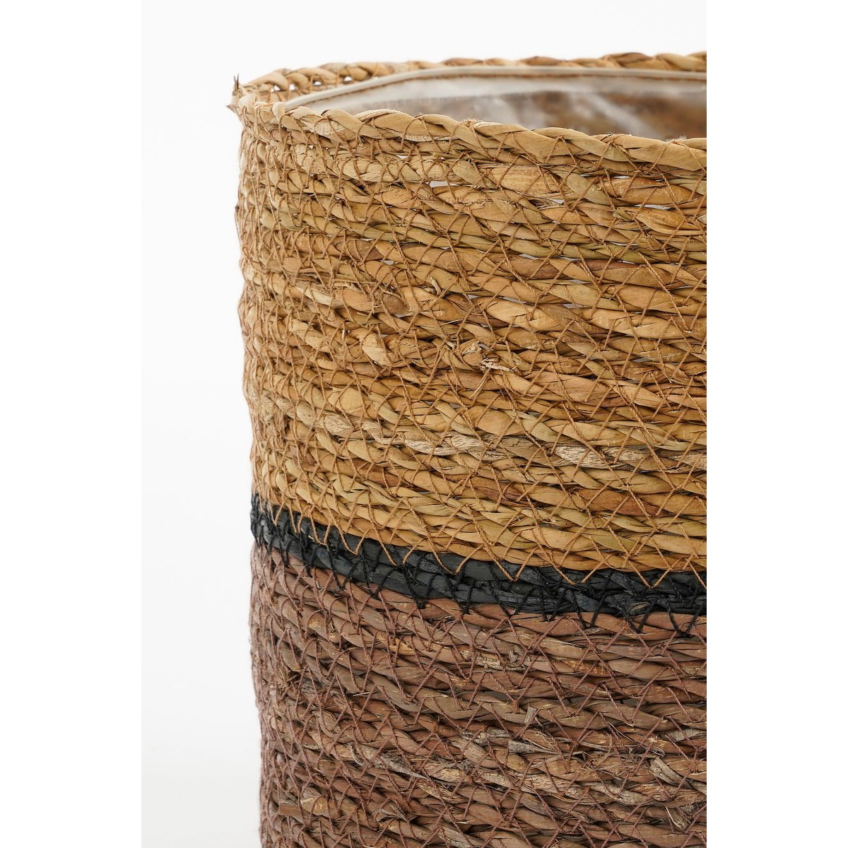 Damian Plantenmand Set van 2 - Bruin