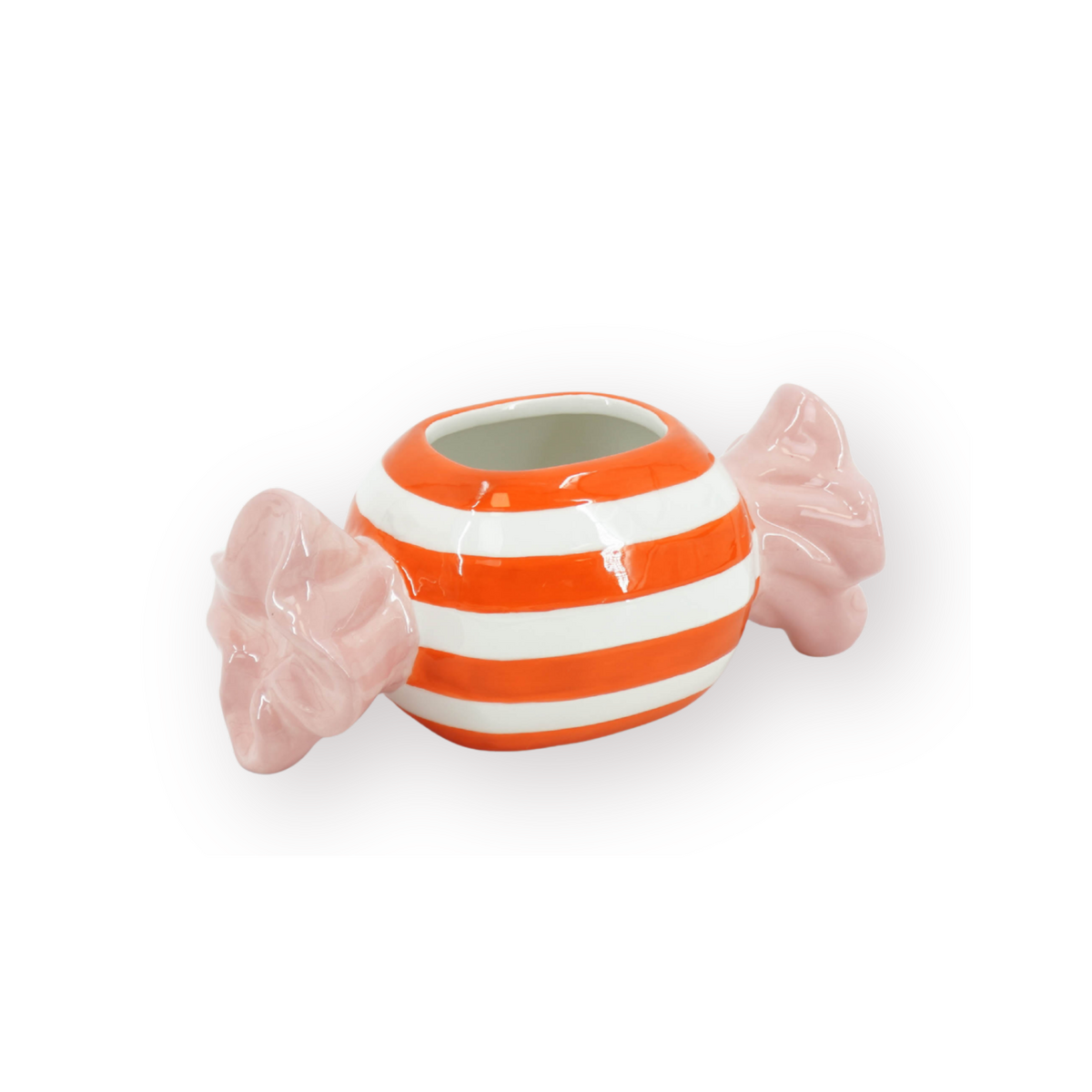 Candy Bloempot - Orange & Pink