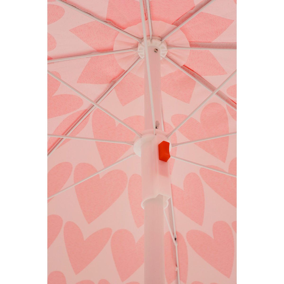 Heart Strandparasol Roze