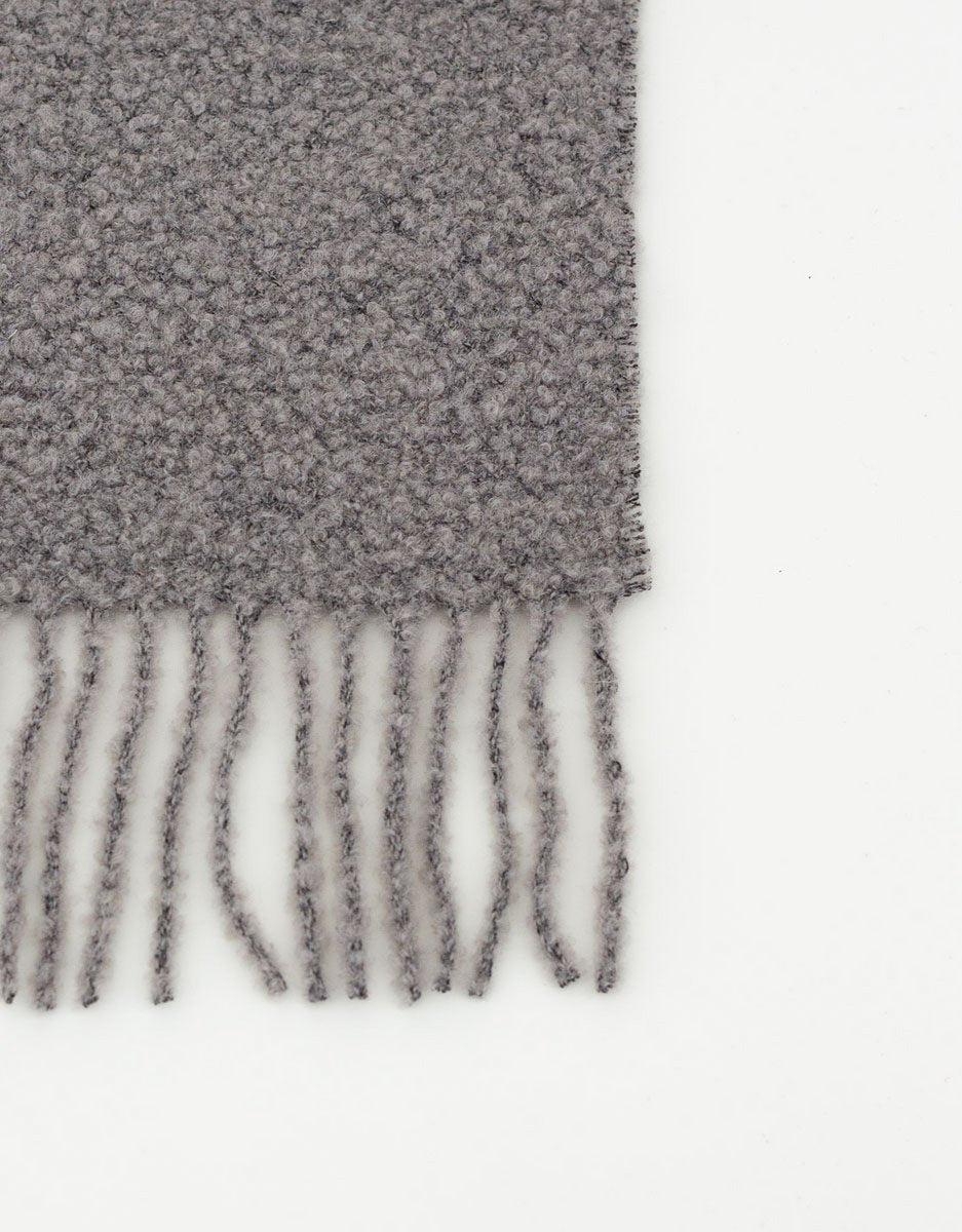 Paris Bouclé Deken - Grijs