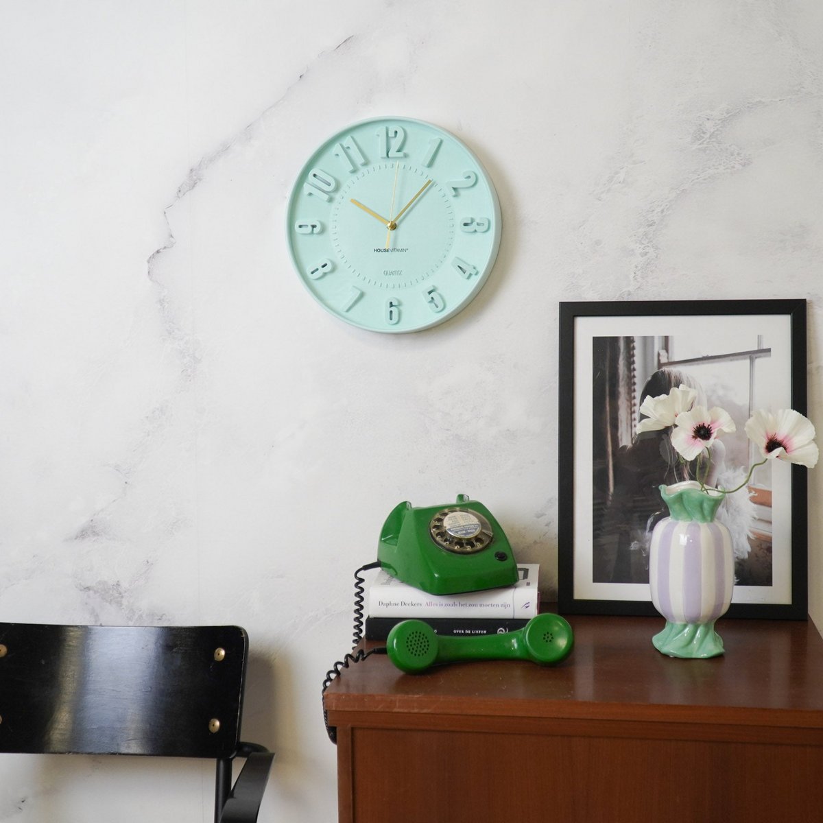 Sweet Pop Klok - Groen