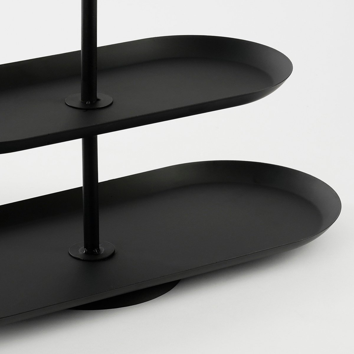 Rama Etagere 2 Laags Rechthoek - Zwart