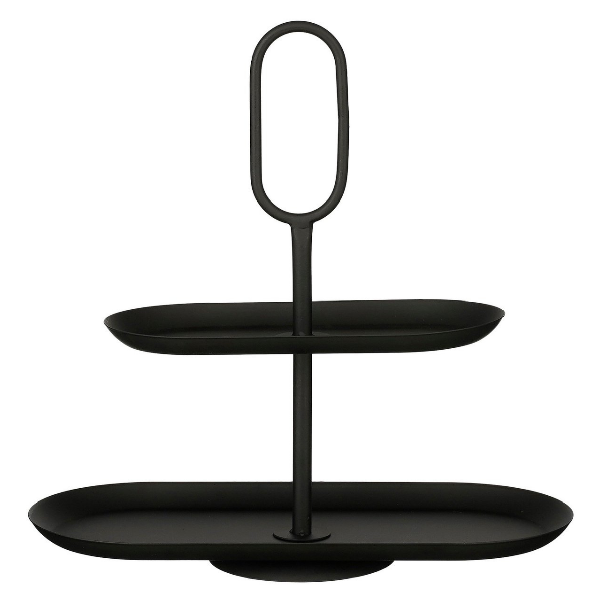 Rama Etagere 2 Laags Rechthoek - Zwart