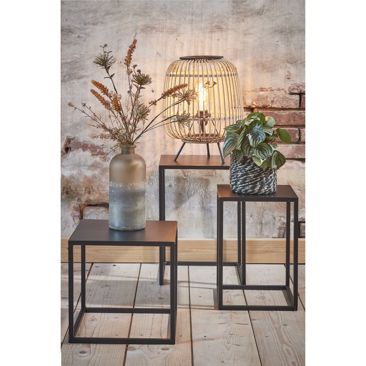 Goa Bijzettafel Set van 2 - Large