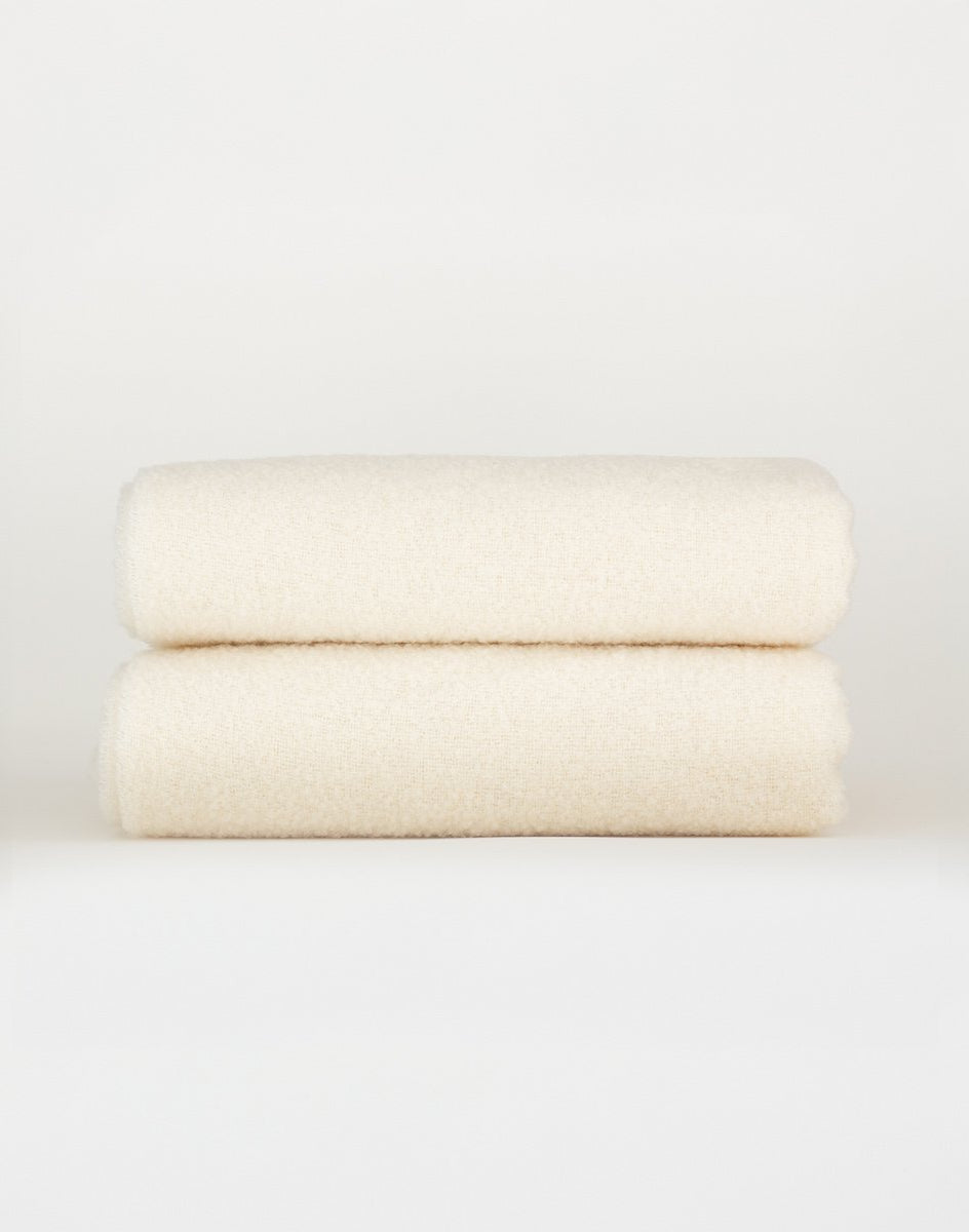 Paris Bouclé Deken - Wit