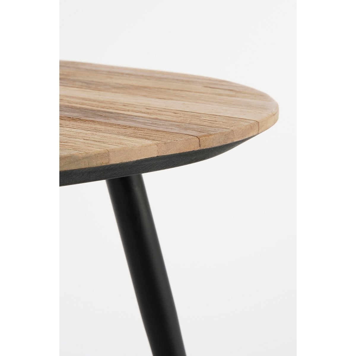 Jailey Ovale Bijzettafel Set van 2 - Bruin