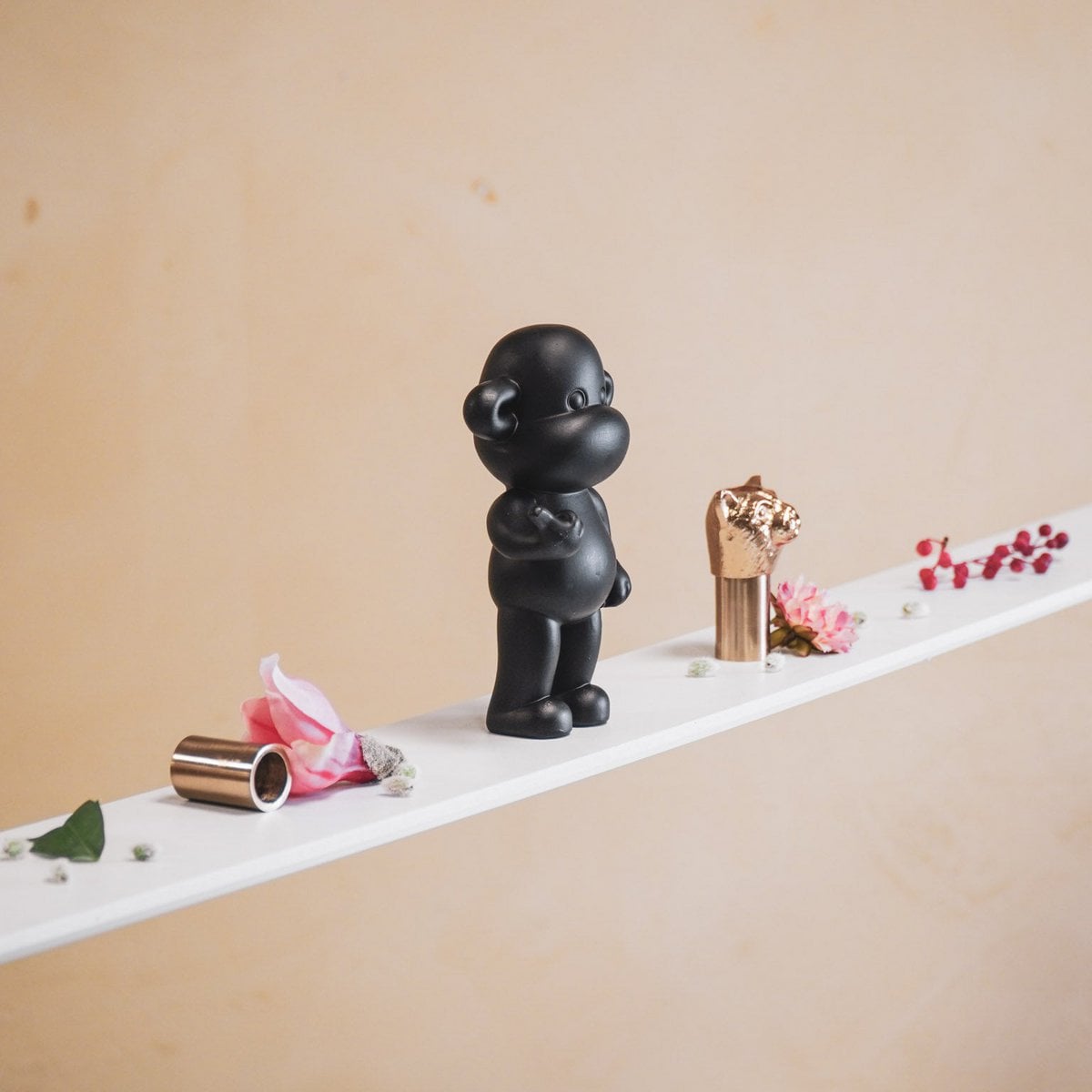 The Legend Monkey - Hang Loose - Zwart - Klein